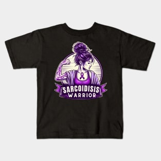 sarcoidosis warrior Kids T-Shirt